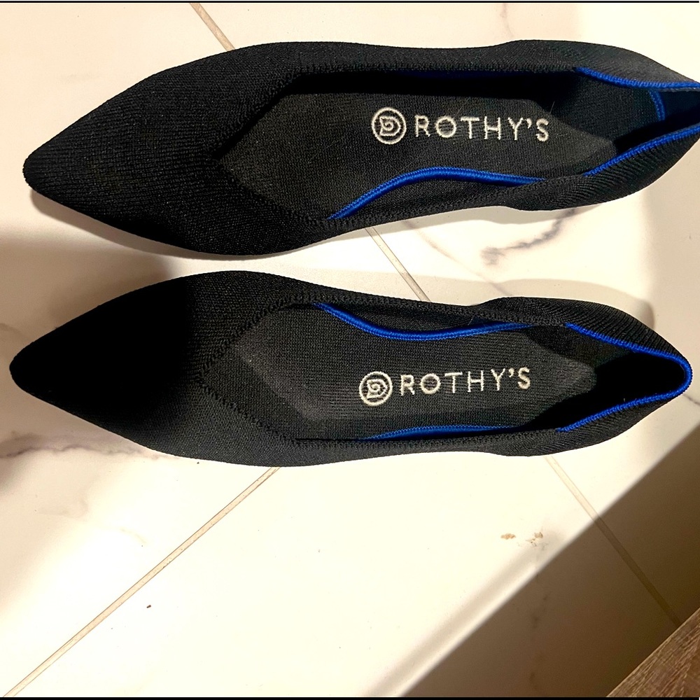 Rothy’s the point black size 9